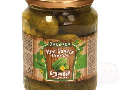 Uhorky  "Zakuska"  Hrustiky 0,67 kg