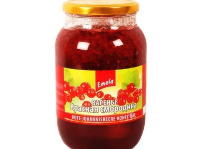 Lekv&aacute;r Červen&aacute; R&iacute;bezľa Veľ. 1,2 kg./ Варенье Красная Смородина Бол. 1,2 кг.