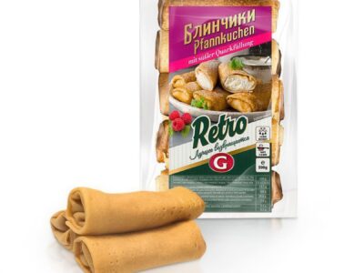 Palacinky s tvarohovou plnkou "Retro" 0,5 kg/ Блины с творож начинкой "Ретро" 0,5 кг