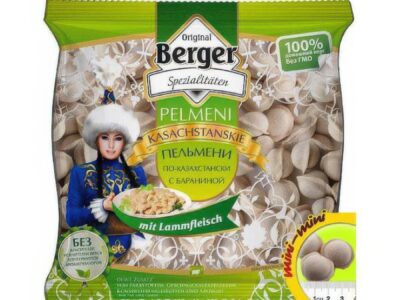 Pelmene Baranie. Mal&eacute;. Berger/ Пельмени Баранина 400g. Мелкие. Berger 400г