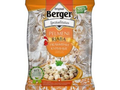 Pelmene Kuracie. Berger/ Пельмени Куриные. Berger 0,900 гр.