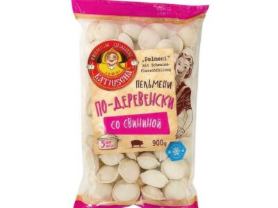 Pelmene Bravčov&eacute;e Kaťu&scaron;a/ Пельмени Свинина Катюша 0,900 кг.