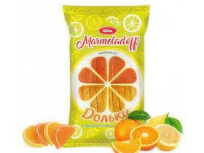 Marmel&aacute;da Pl&aacute;tky Pomaranč/Citr&oacute;n 240 g/ Мармелад Дольки Апельсин/Лимон 240г