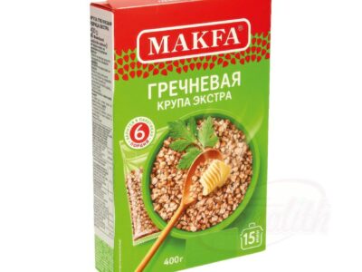 Kr&uacute;py Poh&aacute;nkov&eacute; Porciov&eacute;. "Makfa"/ Крупа Гречневая Порционная. "Макфа"