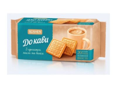 Su&scaron;ienky "Do K&aacute;vy" Vanilkov&eacute;. 185 g./ Печенье "До Кавы" Ванильное. 185 g.