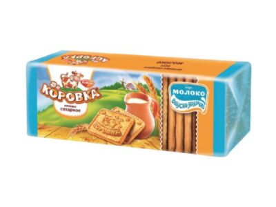 Su&scaron;ienky "Kravička" Cukrov&eacute;" 0,375g/ Печенье "Коровка" Сахарное" 0,375 г