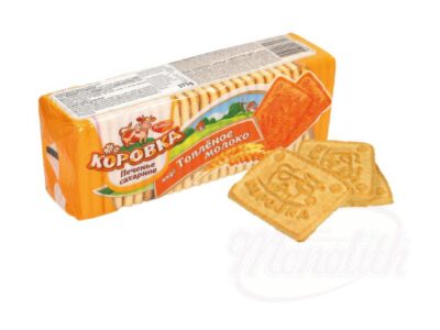 Su&scaron;ienky "Kravička" Varen&iacute; mlieko 0,375 g/ Печенье "Коровка" вареная сгущенка 0,375 г