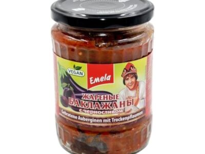 Baklaž&aacute;ny vypražane so Su&scaron;en&yacute;mi slivkami "Emeľa" 0,53kg/ Баклажаны жареные с Черносливом "Емеля" 0,53кг