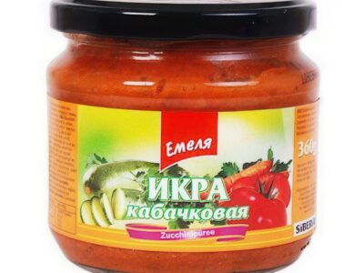 Ikra Cukety "Emeľa"/ Икра Кабачковая "Емеля" 350 гр.
