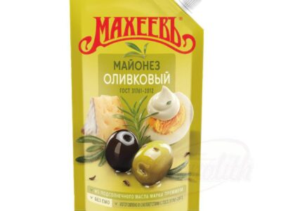 Majon&eacute;za Olivov&aacute; "Machejev",0,38 kg/ Майонез Оливковый "Махеев" 0,38 кг