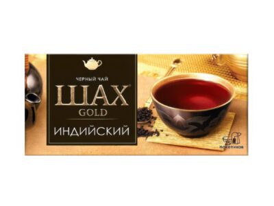 Čaj "&Scaron;ach" Gold Porciovan&yacute;/ Чай "Шах" Gold Пакетированый