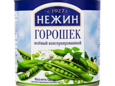 Hr&aacute;&scaron;ok kozervovan&yacute;/ Горошек консервированный