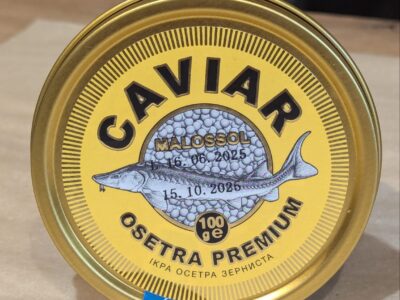 Kavi&aacute;r Jeseterov&yacute; "Shalanda 100 gr./ Икра Осетровая "Shalanda" 100 гр.