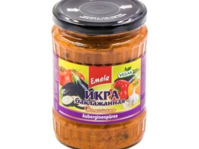 Ikra Baklaž&aacute;nov&aacute; Domaca "Emeľa"/ Икра Баклажанная Домашняя "Емеля" 540 гр.