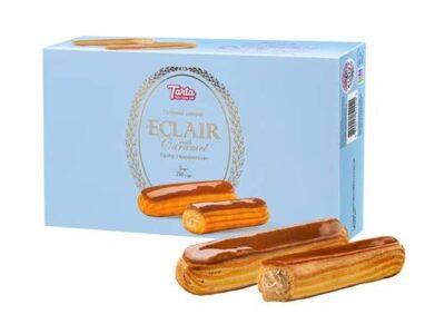 Эклер с карамельным кремом