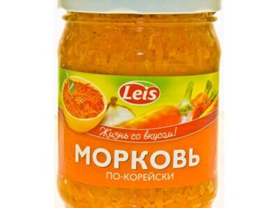 Mrkva po K&oacute;rejsky. Sklo