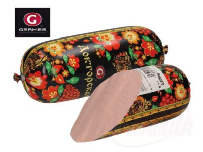 Sal&aacute;ma varen&aacute; Doktorsk&aacute; Chochloma/ Колбаса вареная Докторская Хохлома 0,800 кг.