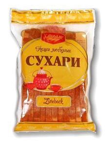 Such&aacute;re Vanilkov&eacute; "Chlebod&aacute;r"/ Сухари Ванильные "Хлебодар"