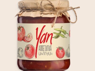 Lečo Paprika v paradajkovej om&aacute;čke "JAN"/ Лечо Паприка в томатном соусе "JAN" 485 гр.