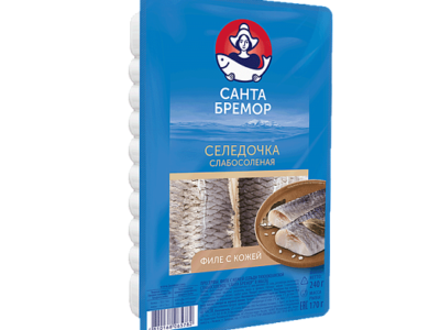 Sleď Santa Bremor Slabo solen&aacute; 240 gr