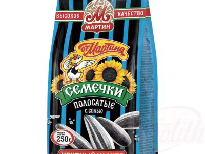 Семечки "Мартин" Полосатые Соленые 250г